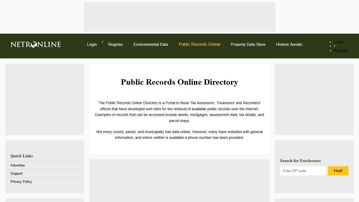 NETR Online • Public Records, Search Records, Property Tax, Property Search, Assessor