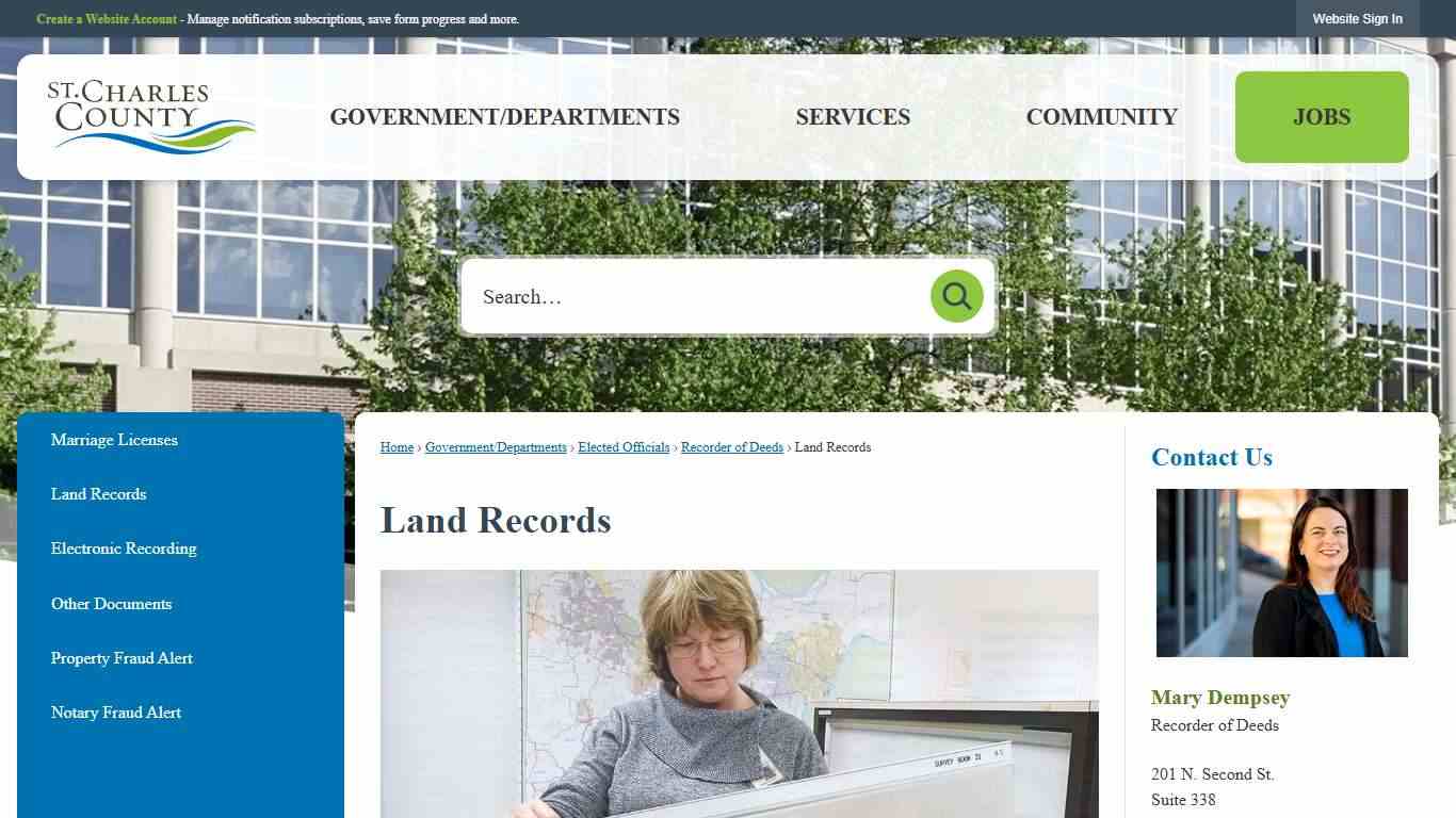 Land Records | St Charles County, MO - Official Website