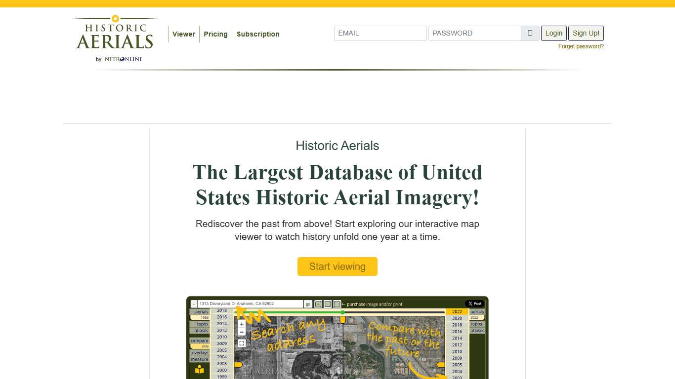 NETRonline: Historic Aerials